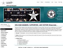 Tablet Screenshot of iawp.org